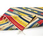 Kilim szőnyeg színes 60x90 pamut kilim