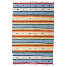 Kilim szőnyeg színes 120x180 pamut kilim