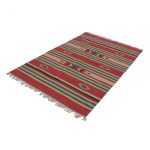 Kilim szőnyeg színes 140x200 pamut kilim