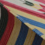 Kilim szőnyeg színes 140x200 pamut kilim