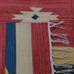 Kilim szőnyeg színes 140x200 pamut kilim