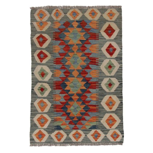 Chobi Kilim szőnyeg 82x121 kézi szövésű afgán gyapjú kilim