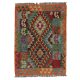 Kilim szőnyeg Chobi 87x118 kézi szövésű afgán gyapjú kilim