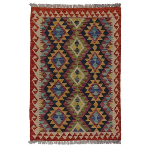 Kilim szőnyeg Chobi 81x118 kézi szövésű afgán gyapjú kilim