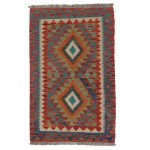 Kilim szőnyeg Chobi 83x131 kézi szövésű afgán gyapjú kilim