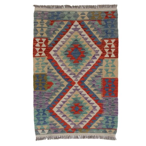 Kilim szőnyeg Chobi 83x124 kézi szövésű afgán gyapjú kilim