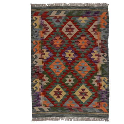 Kilim szőnyeg Chobi 81x116 kézi szövésű afgán gyapjú kilim