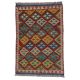 Chobi Kilim szőnyeg 84x124 kézi szövésű afgán gyapjú kilim