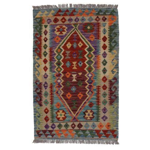 Kilim szőnyeg Chobi 83x129 kézi szövésű afgán gyapjú kilim