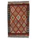 Chobi Kilim szőnyeg 84x132 kézi szövésű afgán gyapjú kilim