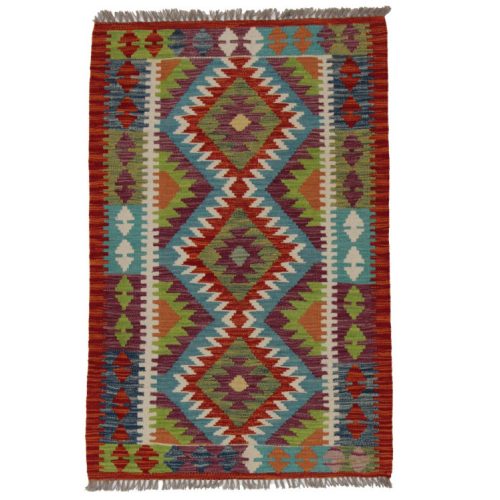 Chobi Kilim szőnyeg 82x124 kézi szövésű afgán gyapjú kilim