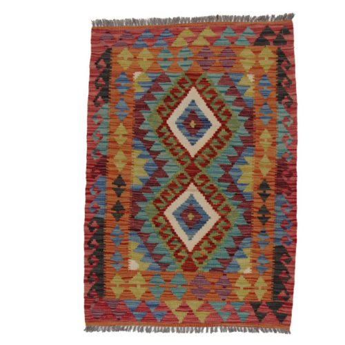 Chobi Kilim szőnyeg 82x118 kézi szövésű afgán gyapjú kilim