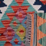 Kilim szőnyeg Chobi 87x120 kézi szövésű afgán gyapjú kilim