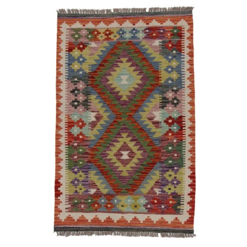 Kilim szőnyeg Chobi 81x126 kézi szövésű afgán gyapjú kilim