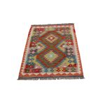 Kilim szőnyeg Chobi 81x126 kézi szövésű afgán gyapjú kilim