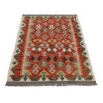 Chobi Kilim szőnyeg 84x127 kézi szövésű afgán gyapjú kilim