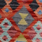 Chobi Kilim szőnyeg 84x127 kézi szövésű afgán gyapjú kilim