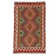 Chobi Kilim szőnyeg 79x120 kézi szövésű afgán gyapjú kilim