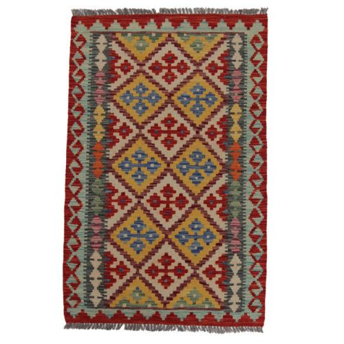 Chobi Kilim szőnyeg 82x125 kézi szövésű afgán gyapjú kilim