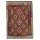 Kilim szőnyeg Chobi 147x110 kézi szövésű afgán gyapjú kilim