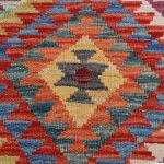 Kilim szőnyeg 147x110 kézi szövésű afgán gyapjú kilim