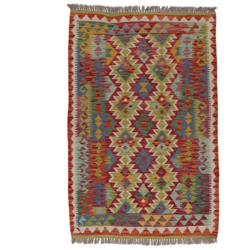 Kilim szőnyeg 150x100 kézi szövésű afgán gyapjú kilim