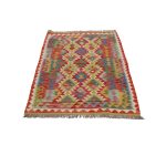 Kilim szőnyeg 150x100 kézi szövésű afgán gyapjú kilim