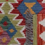 Kilim szőnyeg 150x100 kézi szövésű afgán gyapjú kilim