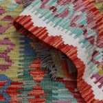 Kilim szőnyeg 150x100 kézi szövésű afgán gyapjú kilim