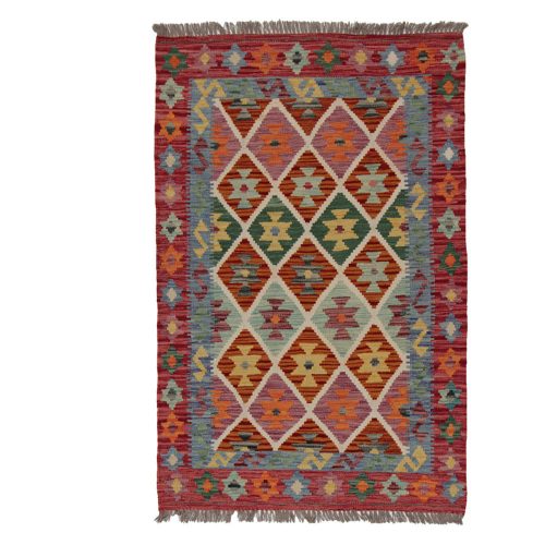 Kilim szőnyeg Chobi 152x99 kézi szövésű afgán gyapjú kilim