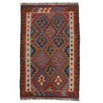 Kilim szőnyeg 155x99 kézi szövésű afgán gyapjú kilim