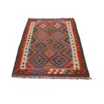 Kilim szőnyeg 155x99 kézi szövésű afgán gyapjú kilim
