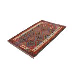 Kilim szőnyeg 155x99 kézi szövésű afgán gyapjú kilim