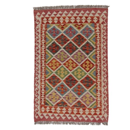 Kilim szőnyeg Chobi 149x98 kézi szövésű afgán gyapjú kilim