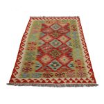 Kilim szőnyeg 155x98 kézi szövésű afgán gyapjú kilim