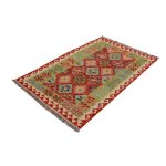 Kilim szőnyeg 155x98 kézi szövésű afgán gyapjú kilim