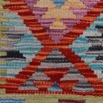 Kilim szőnyeg 155x98 kézi szövésű afgán gyapjú kilim