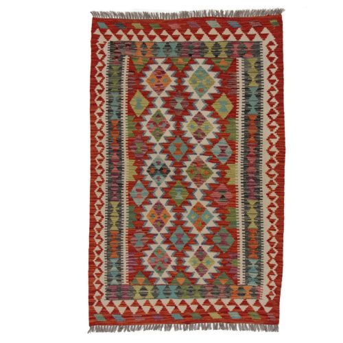 Kilim szőnyeg 158x101 kézi szövésű afgán gyapjú kilim