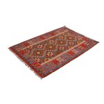 Kilim szőnyeg 149x101 kézi szövésű afgán gyapjú kilim
