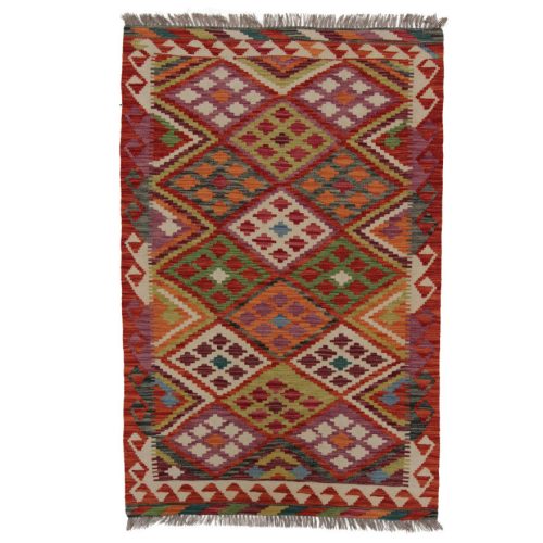 Kilim szőnyeg 159x106 kézi szövésű afgán gyapjú kilim