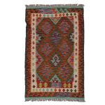 Etnikai Kilim szőnyeg 161x97 kézi szövésű afgán kilim
