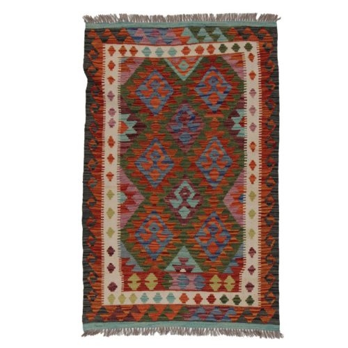 Etnikai Kilim szőnyeg 161x97 kézi szövésű afgán kilim