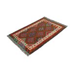 Etnikai Kilim szőnyeg 161x97 kézi szövésű afgán kilim