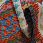 Etnikai Kilim szőnyeg 161x97 kézi szövésű afgán kilim