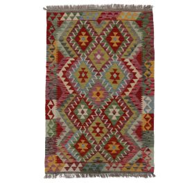 Kilim szőnyeg 149x101 kézi szövésű afgán gyapjú kilim