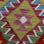 Kilim szőnyeg 149x101 kézi szövésű afgán gyapjú kilim