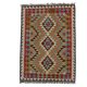 Kilim szőnyeg Chobi 143x106 kézi szövésű afgán gyapjú kilim