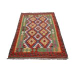 Kilim szőnyeg 170x102 kézi szövésű afgán gyapjú kilim