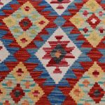 Kilim szőnyeg 170x102 kézi szövésű afgán gyapjú kilim