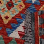 Kilim szőnyeg 170x102 kézi szövésű afgán gyapjú kilim